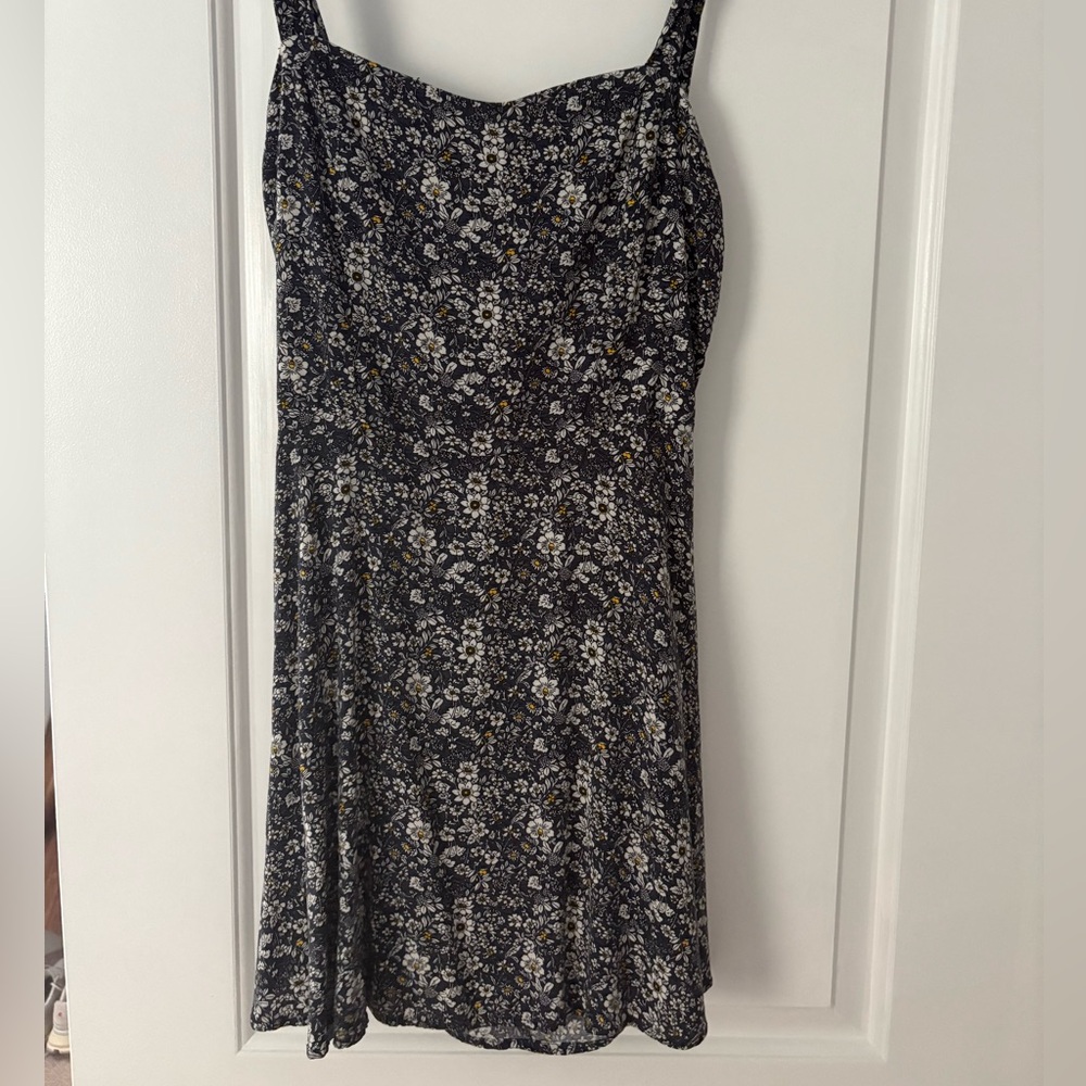 Mind Code Floral Mini Dress